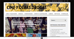 Desktop Screenshot of cineyotrasdrogas.com